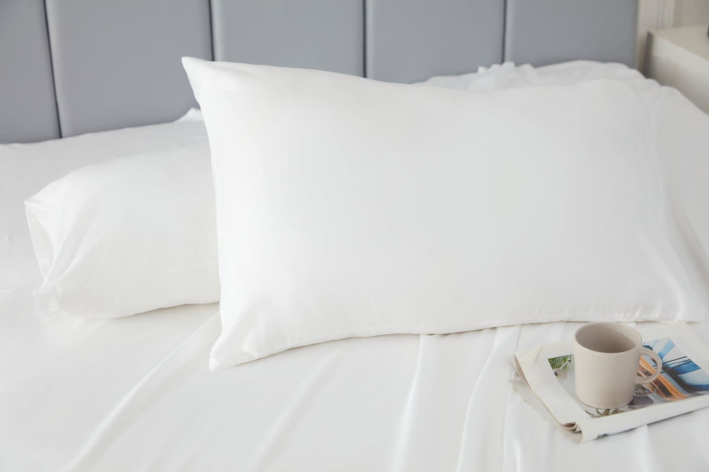 Bamboo Pillow Case Set – Soft, Breathable, Cooling & Hypoallergenic for Better Sleep