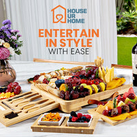 Premium Bamboo Charcuterie Board That Makes Hosting Effortless