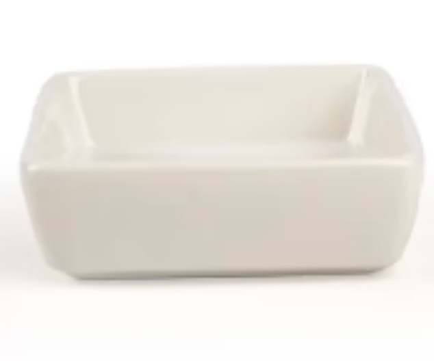 2 Replacement Square Ceramic Bowls