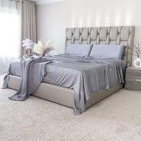 Luxury Bamboo Sheets Set – Soft, Breathable, Cooling & Hypoallergenic for Better Sleep