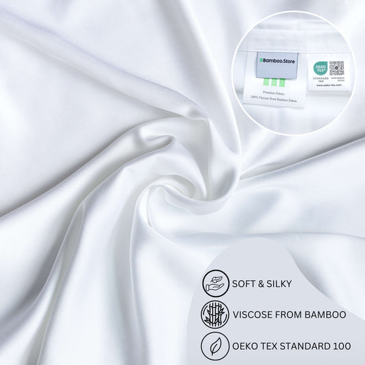 Luxury Bamboo Sheets Set – Soft, Breathable, Cooling & Hypoallergenic for Better Sleep
